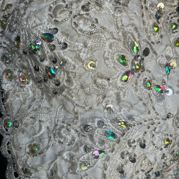 RACHEL ALAN 2 PIECE DRESS. Pink & white homecoming dress! - Picture 2 of 5